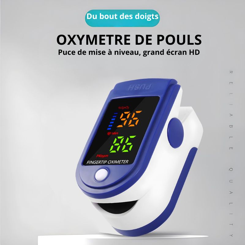 🌡️ Thermomètre Infrarouge & Oxymètre de Pouls :Précision, Rapidité et Sécurité