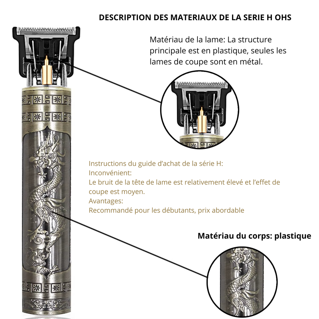 Tondeuse à Cheveux, Barbe et Corps T9 pour Homme