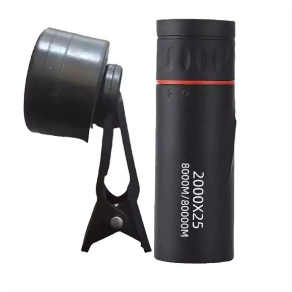 Télescope Monoculaire HD 2000X25 – Compact et Portable pour Voyage et autres