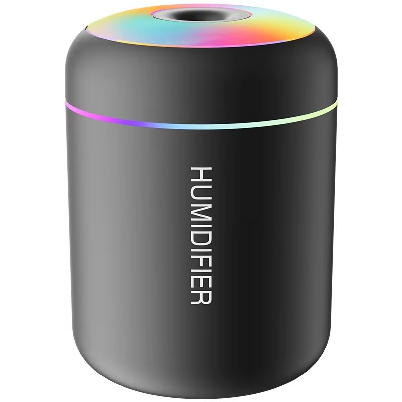 Mini humidificateur d’air USB 180 ml – diffuseur d’arômes et purificateur d’air compact.