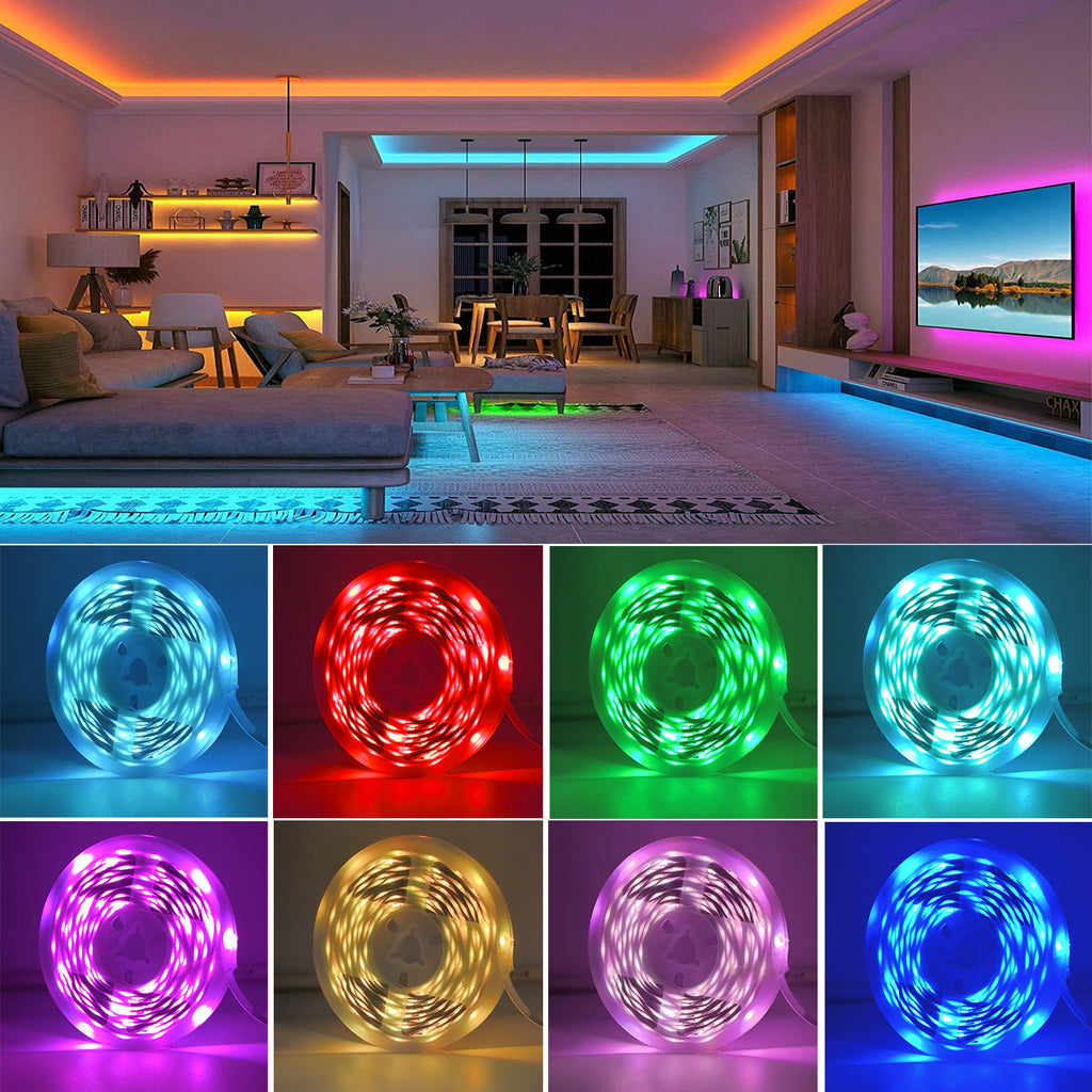 Bande lumineuse LED RVB flexible- Illuminez Votre Espace avec Style