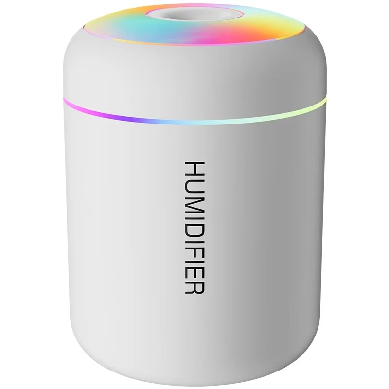 Mini humidificateur d’air USB 180 ml – diffuseur d’arômes et purificateur d’air compact.